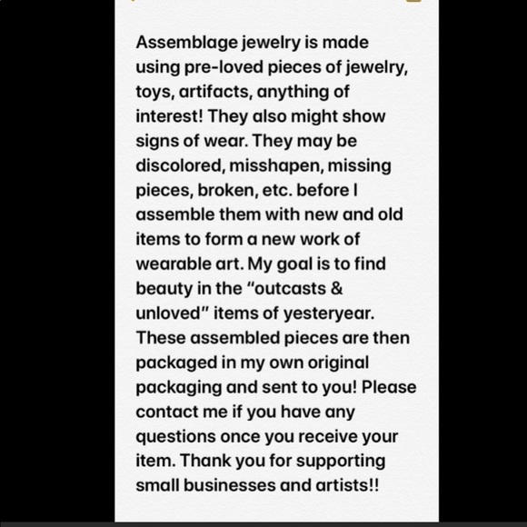 ⭐️Adorned Crown Artisan Assemblage enamel flower beaded pearl mother necklace - Picture 9 of 10